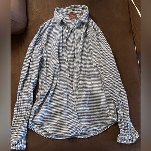 Scotch & Soda Black and White Houndstooth Shirt